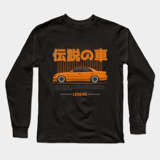 Tuner Orange Chaser JDM Long Sleeve T-Shirt